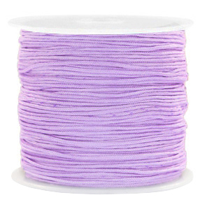 Macram&eacute; draad 0.8mm Lavender lila