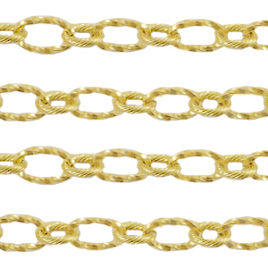 Benodigdheden van Stainless steel Roestvrij staal (RVS) jasseron ankerketting Goud