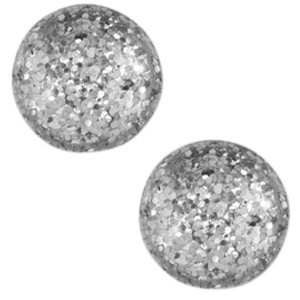 12 mm classic Polaris Elements cabochon Paipolas shiny Delfino grey