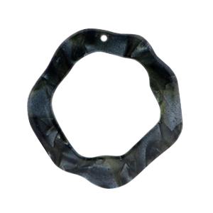 Hangers van resin asymmetrisch Black