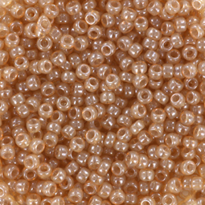 Miyuki 11/0 rocailles Ceylon translucent jasmine rose 11-2370