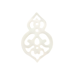 Schelp hanger special bohemian White (natuurlijke kleur)