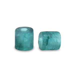 Disc natuursteen kralen kwarts 2x2mm Ocean green