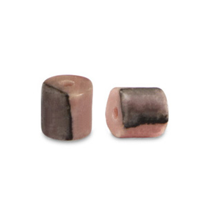 Disc natuursteen kralen marmer 2x2mm Pink-brown