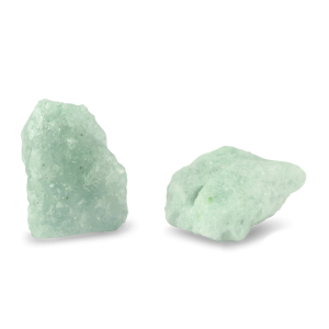 Natuursteen ruwe kralen Meadow green