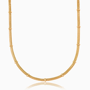 Kettingen van Stainless steel Roestvrij staal (RVS) Goud