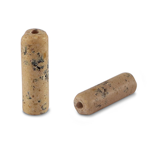 Kralen natuursteen jaspis tubes Tawny brown