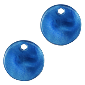 Hangers van resin 12mm Prussian blue