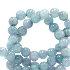 6mm kralen natuursteen Transparent ice blue