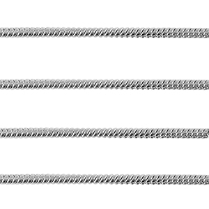 Benodigdheden van Stainless steel Roestvrij staal (RVS) jasseron snake 1.6mm Zilver
