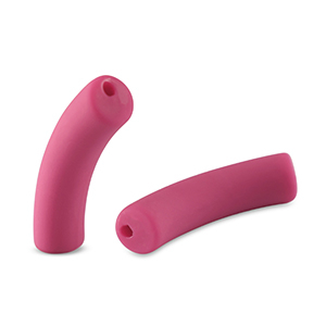 Acryl kralen tube matt Magenta pink