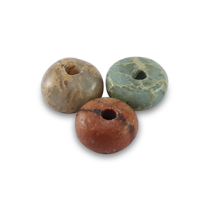 Rondellen natuursteen kralen jaspis 4mm Multicolour red greige