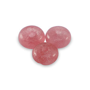 Rondellen natuursteen kralen marmer en calciet 4mm Raspberry pink