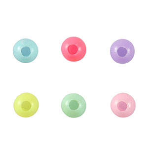 Kralen acryl look Multicolour pastel