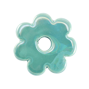 Grieks keramiek DQ flower Turquoise