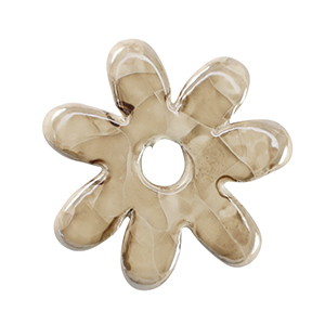 Grieks keramiek DQ flower Greige