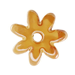 Grieks keramiek DQ flower Warm yellow