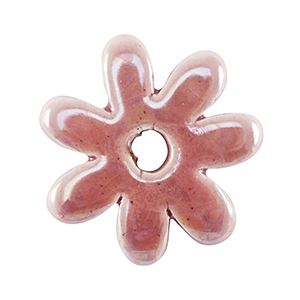 Grieks keramiek DQ flower Magenta haze pink