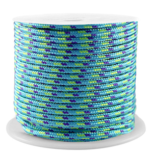 Koord Maritiem 2mm Blue-purple-yellow