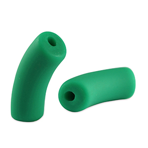 Acryl kralen tube matt Classic green