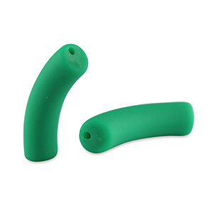 Acryl kralen tube matt Classic green