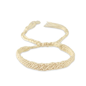 Hippe armbanden Beige