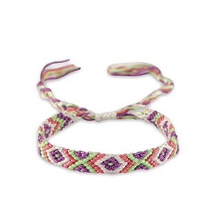 Hippe armbanden Victorian purple-white