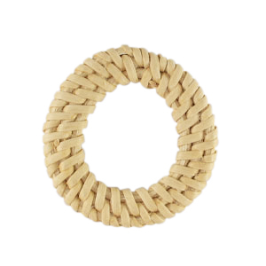 Rotan hangers 40mm Natural white