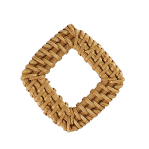 Rotan hangers rhombus Natural beige
