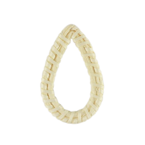 Rotan hangers drop Natural white