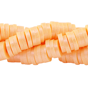 Kralen Katsuki 6mm Sorbet peach-pearl shine coating