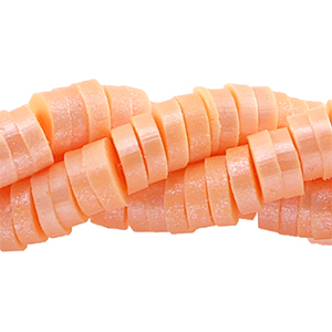 Kralen Katsuki 4mm Dahlia orange-pearl shine coating