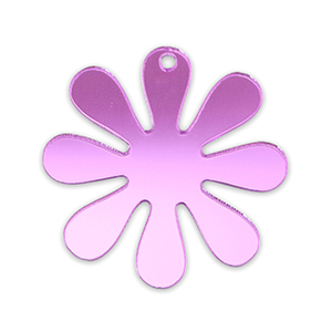 Statement hangers bloem 35mm Metallic lilac purple