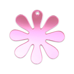 Statement hangers bloem 35mm Metallic magenta purple