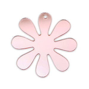 Statement hangers bloem 35mm Metallic light pink