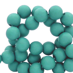 8 mm kralen van acryl Beryl green