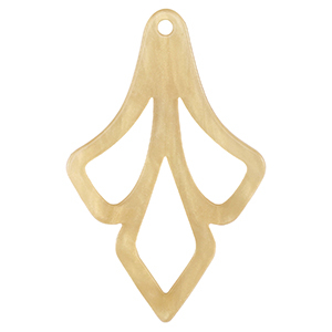 Hangers van resin Sand beige