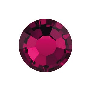 Birthstone July Preciosa SS16 flat back (4mm) Ruby red