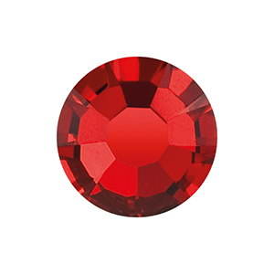 Birthstone January Preciosa SS16 flat back (4mm) Siam red