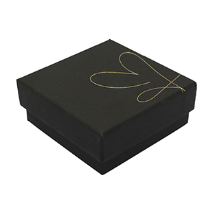 (Cadeau) doosje voor sieraden hart Black