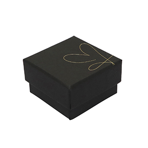 (Cadeau) doosje voor sieraden hart Black