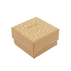 (Cadeau) doosje voor sieraden "for you"&nbsp; Brown