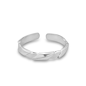 Ringen van Stainless steel Roestvrij staal (RVS) Silver