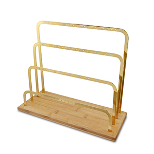 Sieraden display voor oorbellen Natural-gold