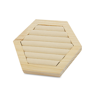 Sieraden display voor ringen Natural-beige