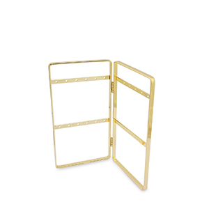 Sieraden display voor oorbellen Gold