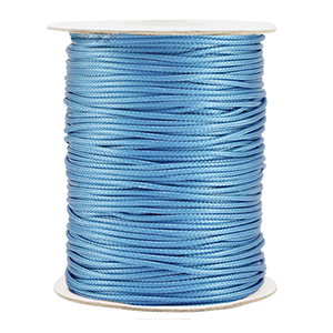 Macram&eacute; gevlochten draad 1.5mm Royal blue