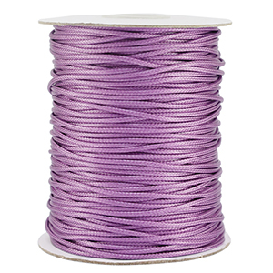Macram&eacute; gevlochten draad 1.5mm Sheer lilac