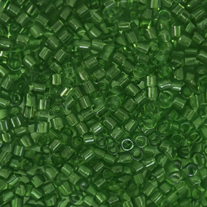 Miyuki kralen 15/0 delica's Transparent Olive DBS1107