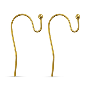 Oorbellen van Stainless steel Roestvrij staal (RVS) Gold